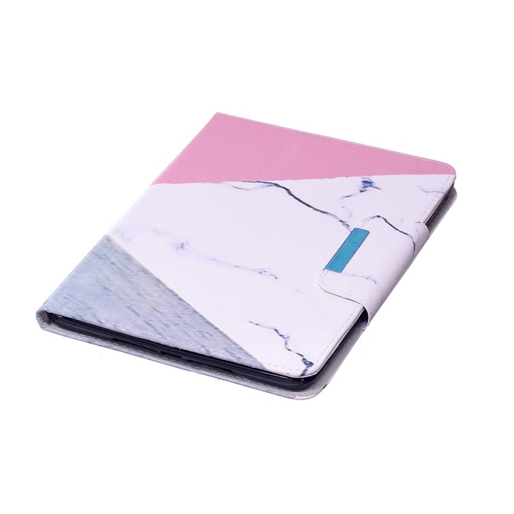 Patterned Leather Smart Stand Case for iPad mini 4/3/2/1 - Triangle and Marble Grain-7