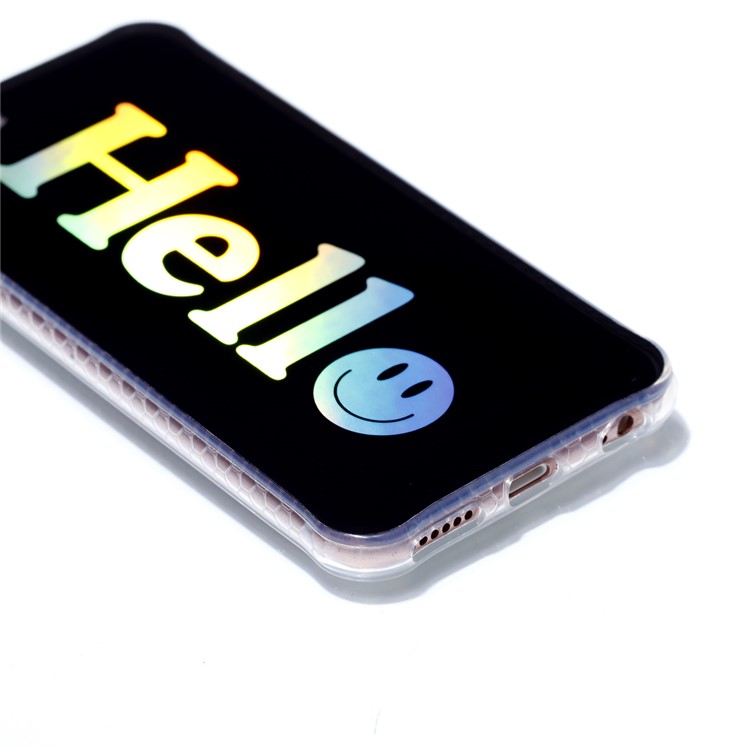 Electroplating IMD Shockproof TPU Cover for iPhone 6s/6 4.7-inch - Hello-4