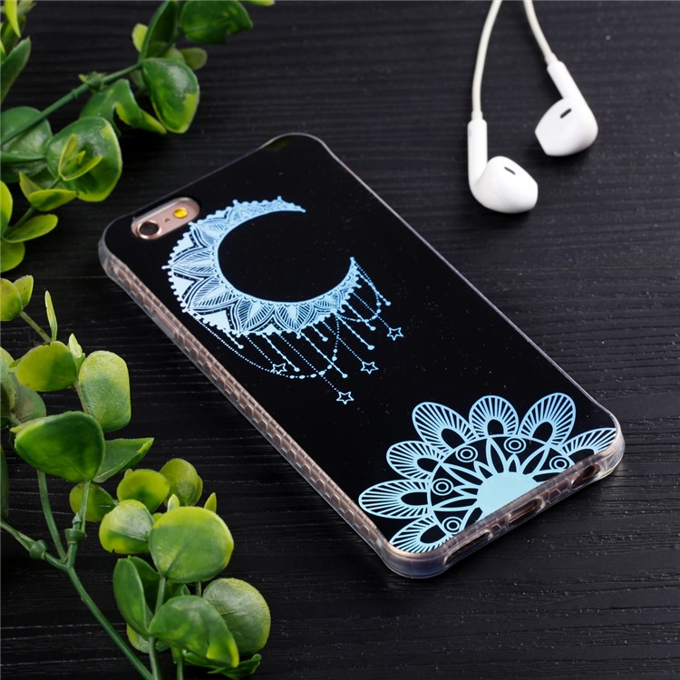 Electroplated IMD TPU Case for iPhone 6s Plus / 6 Plus - Moon-6