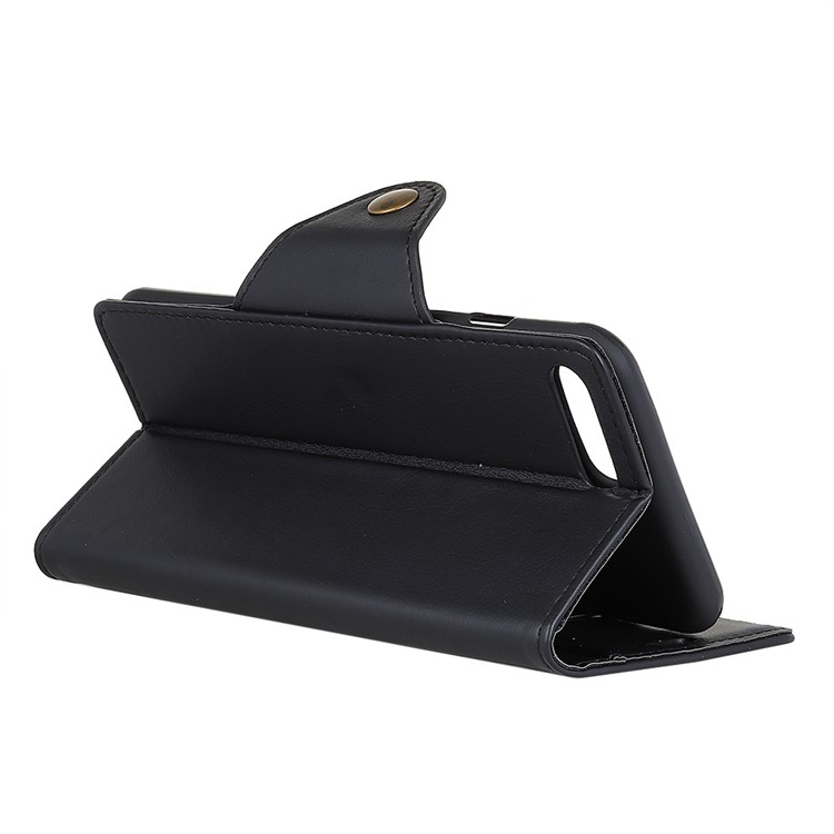 Crazy Horse Textured Wallet Stand Leather Case for iPhone 8 Plus / 7 Plus 5.5 inch - Black-6