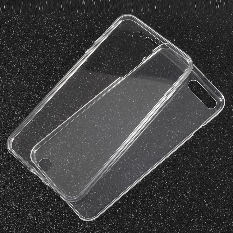 

2-в-1 Сенсорная Оболочка (акриловая Передняя + Задняя Часть TPU) Для Iphone 8 Плюс / 7 Плюс 5,5 Дюйма - Прозрачный