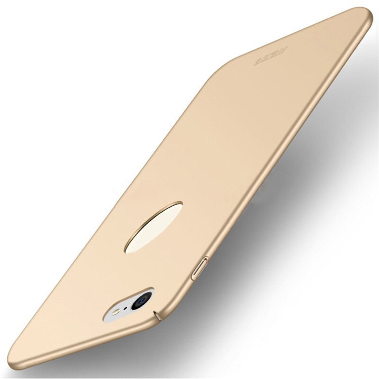 

MOFI Shield Matte Hard Plastic Mobile Phone Case for iPhone 8 Plus 4.7 inch (With Logo Cutout) - Gold