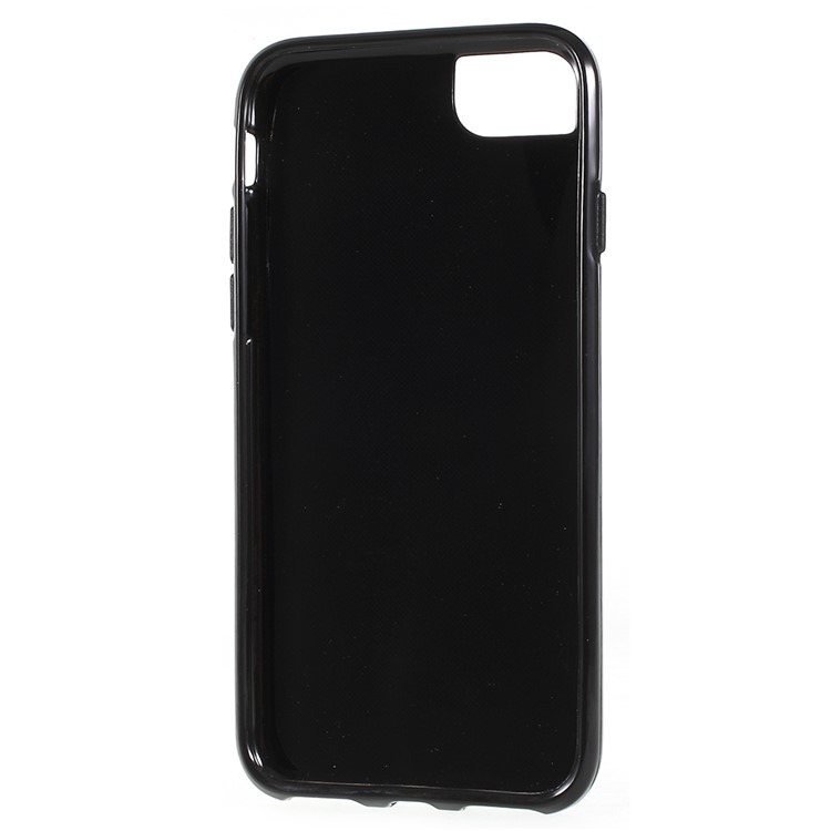 100PCS/Lot S Shape TPU Case for iPhone SE 2nd Gen (2020)/8/7 4.7 inch/6s/6 - Black-6