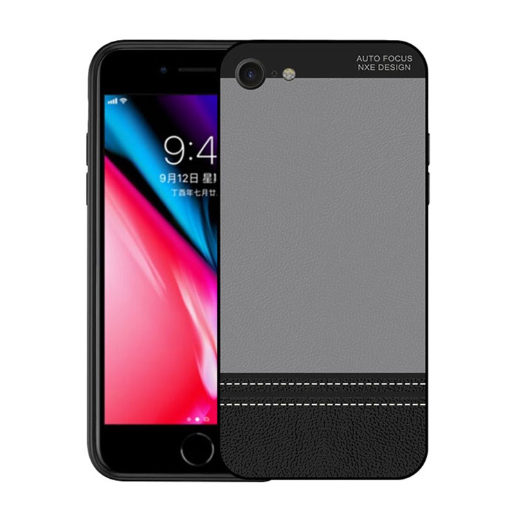 

NXE Контрастный Цвет Мягкий Чехол Для Телефона TPU Для Iphone 8 / 7 - Серый, iPhone 8 4.7 inch