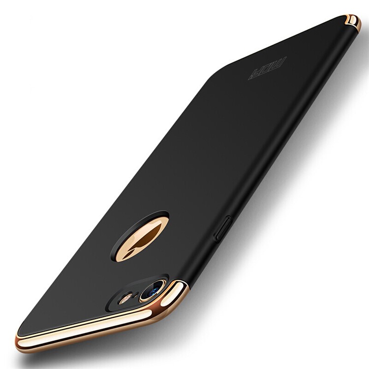 

MOFI Guard Series for iPhone 8 4.7-inch Detachable 3-in-1 Plating Plastic Hard Case - Black