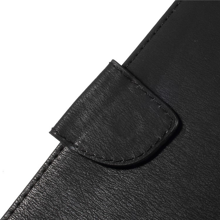 For iPad Pro 10.5-inch (2017) Imprint Butterfly Flower Leather Wallet Stand Case - Black-7