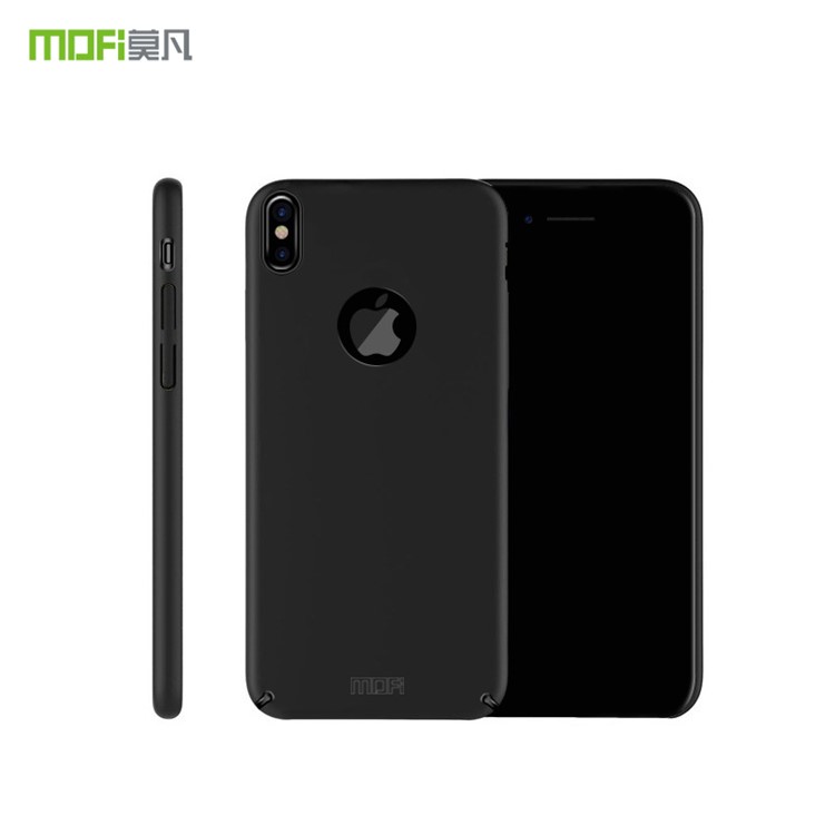 MOFI Shield Slim Frosted Hard Plastic Casing for iPhone X - Black-3
