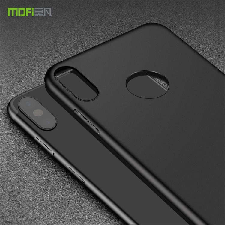 MOFI Shield Slim Frosted Hard Plastic Casing for iPhone X - Black-4