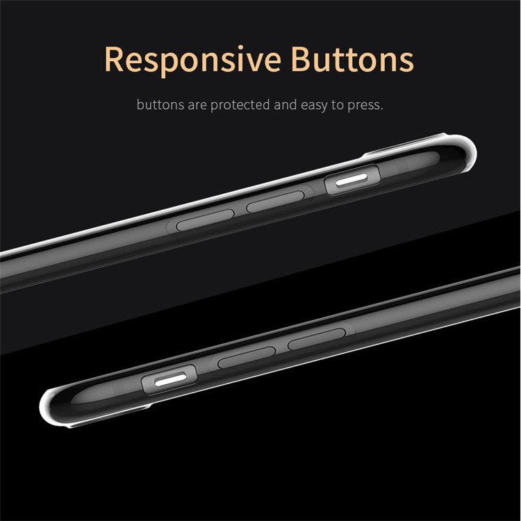 ROCK Ultra-thin Soft TPU Mobile Casing for iPhone 8 / 7 - Transparent-4