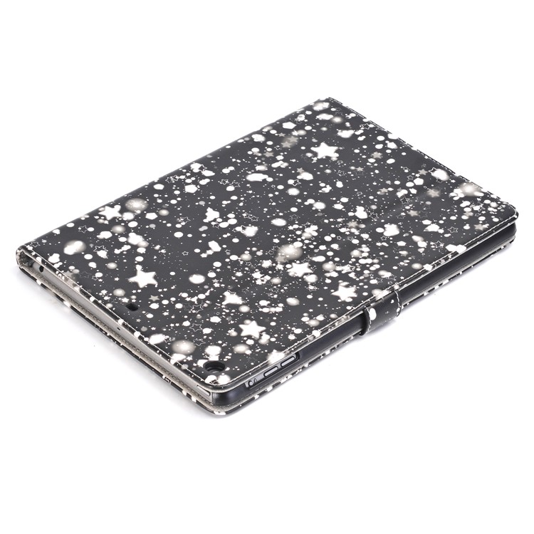 Starry Sky Wallet Stand Leather Smart Case for iPad 9.7-inch (2018)/9.7-inch (2017) - White-7