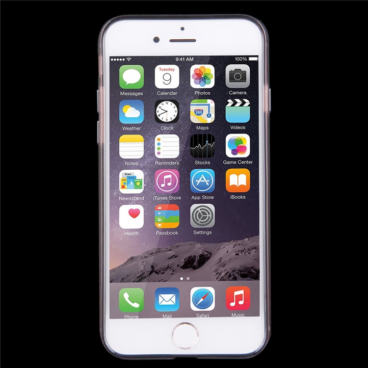 HAWEEL HWL2205 Soft Clear TPU Case for iPhone 8/7 4.7 inch - Black-3