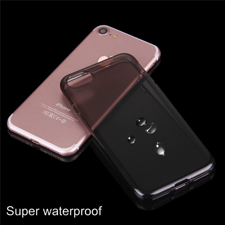 HAWEEL HWL2205 Soft Clear TPU Case for iPhone 8/7 4.7 inch - Black-6