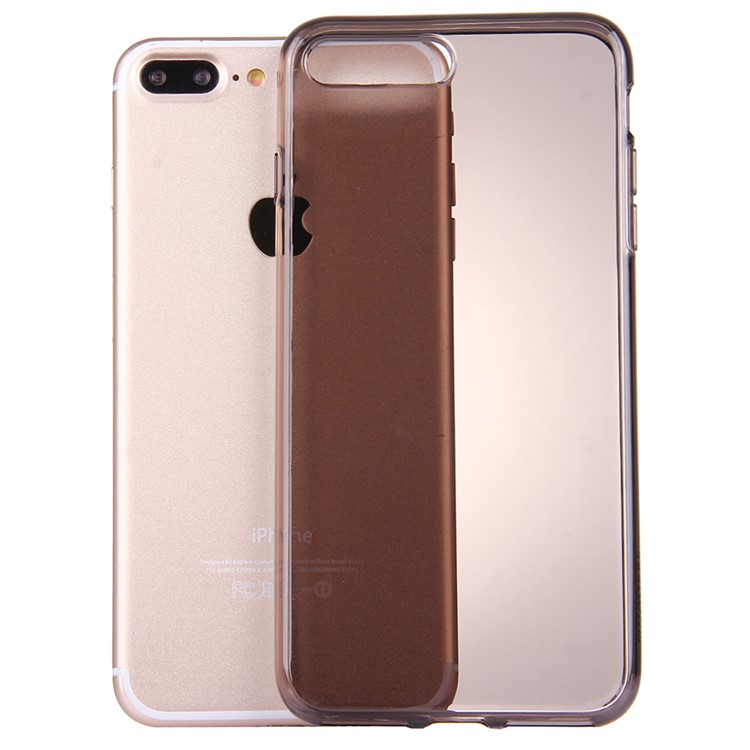 HAWEEL HWL2206 Soft Clear TPU Case for iPhone 8 Plus/7 Plus 5.5 inch - Black-1