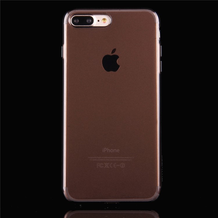 HAWEEL HWL2206 Soft Clear TPU Case for iPhone 8 Plus/7 Plus 5.5 inch - Black-2