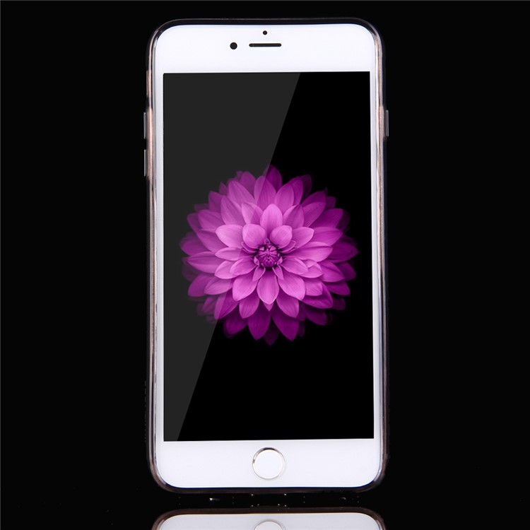 HAWEEL HWL2206 Soft Clear TPU Case for iPhone 8 Plus/7 Plus 5.5 inch - Black-3