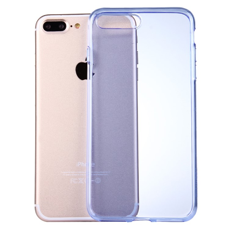 

HAWEEL HWL2206 Soft Clear TPU Casing for iPhone 8 Plus/7 Plus 5.5 inch - Blue