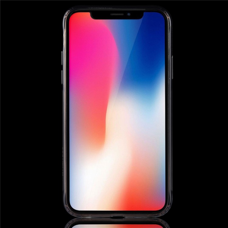 HAWEEL HWL2210 Ultra-thin TPU Case for iPhone X - Black-3