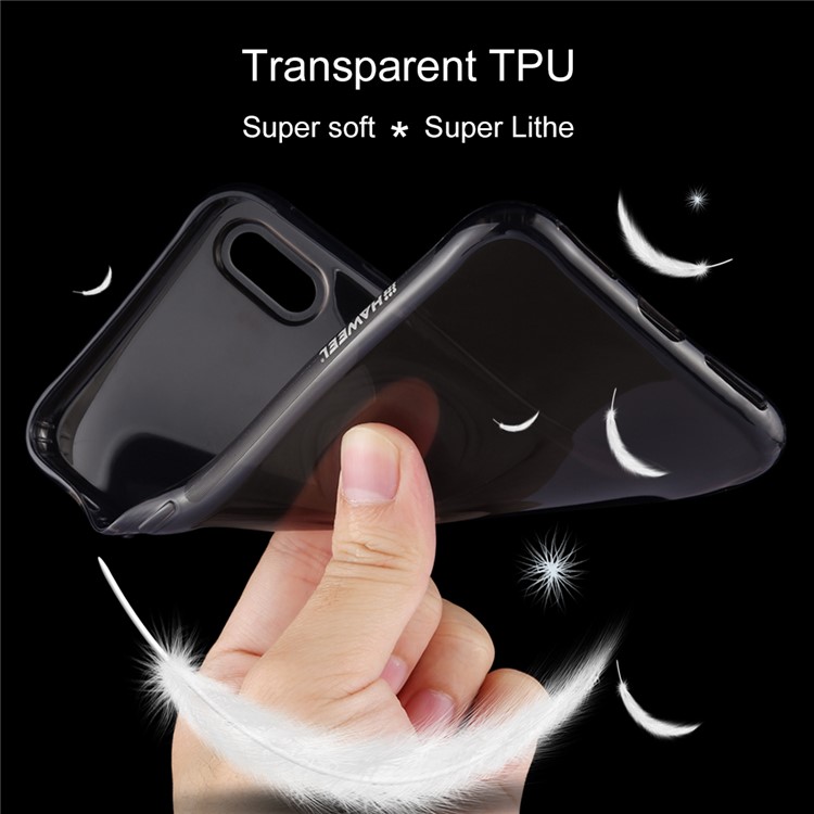 HAWEEL HWL2210 Ultra-thin TPU Case for iPhone X - Black-5