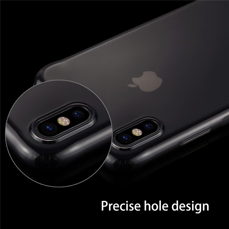 HAWEEL HWL2210 Ultra-thin TPU Case for iPhone X - Black-9
