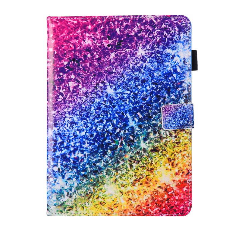 Patterned Leather Stand Smart Case for iPad 9.7-inch (2018)/9.7-inch (2017)/Air 2/Air - Colorful Glitter Pattern-2