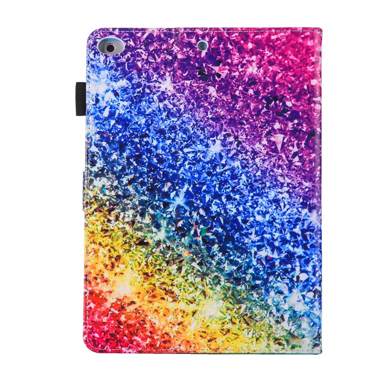 Patterned Leather Stand Smart Case for iPad 9.7-inch (2018)/9.7-inch (2017)/Air 2/Air - Colorful Glitter Pattern-3