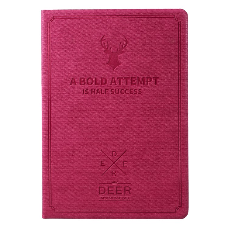 

Imprint Deer and Quote PU Leather Flip Stand Mobile Shell for iPad Pro 10.5-inch (2017) - Rose