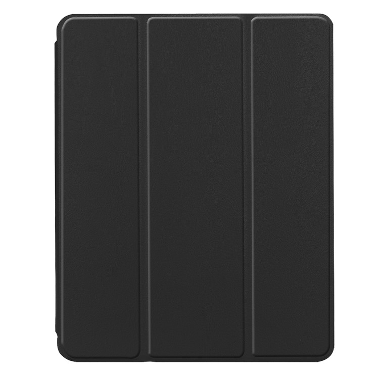 Tri-fold Stand Smart Leather Tablet Case with Pen Slot for iPad 9.7-inch (2018) / 9.7-inch (2017) - Black-3