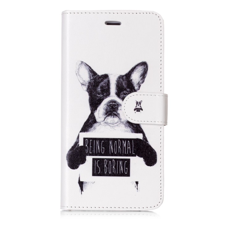 Pattern Printing Detachable 2-in-1 Wallet Leather Phone Case for iPhone 8 Plus / 7 Plus 5.5 inch - Dog-2