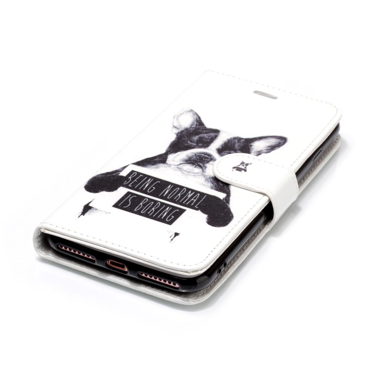 Pattern Printing Detachable 2-in-1 Wallet Leather Phone Case for iPhone 8 Plus / 7 Plus 5.5 inch - Dog-7
