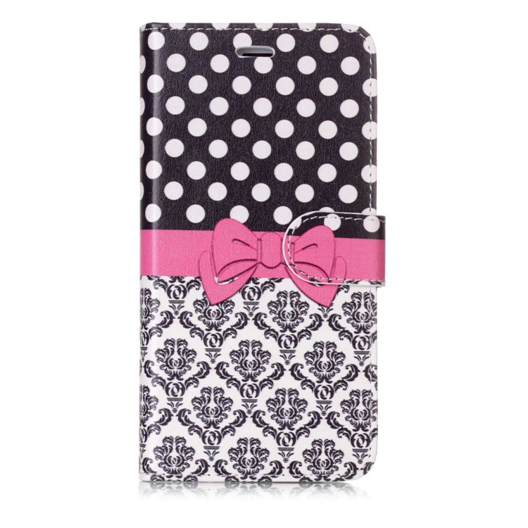 

Pattern Printing Detachable 2-in-1 Wallet Leather Cell Phone Case for iPhone 8 Plus / 7 Plus 5.5 inch - Bowknot