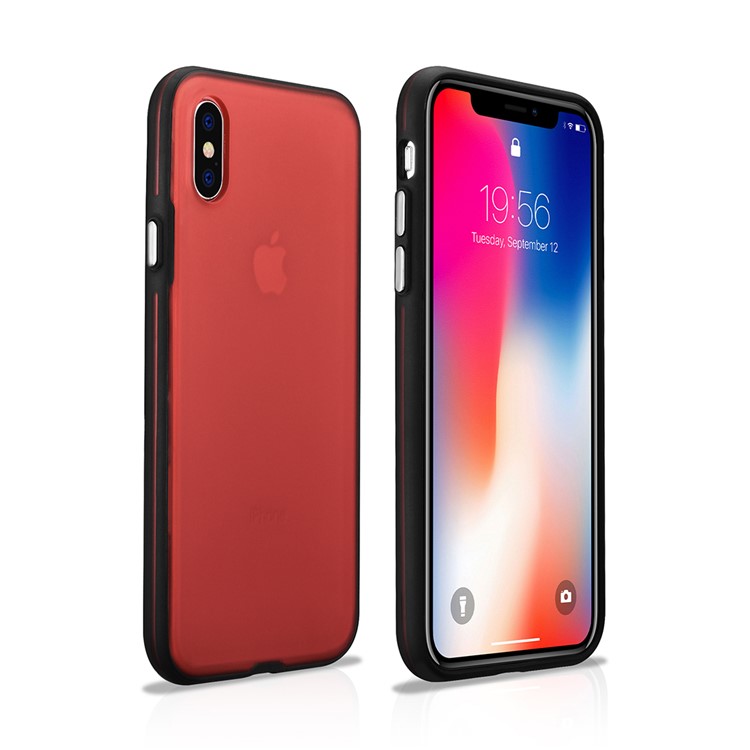 

XOOMZ PC + TPU Combo Back Casing for iPhone X - Red, iPhone X