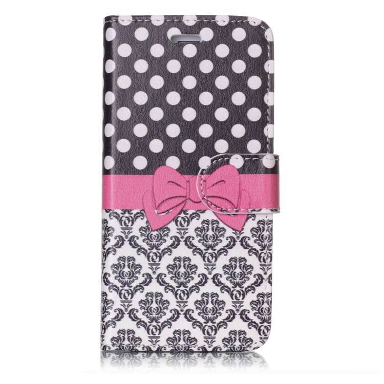 

For iPhone 8 / 7 4.7 inch Pattern Printing Detachable 2-in-1 Leather Wallet Mobile Protection Case - Bowknot, iPhone 8