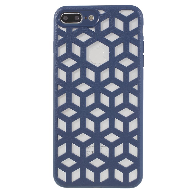 

Maze Pattern TPU + PC Hybrid Back Case Cover for iPhone 8 Plus / 7 Plus 5.5 inch - Blue