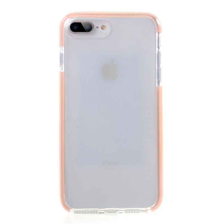 

Bi-color Drop-proof TPU Lightweight Cover for iPhone 6s Plus/6 Plus/7 Plus/8 Plus 5.5 inch - Pink