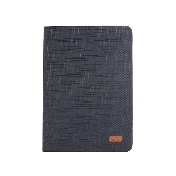 

KAKUSUSIGA Luosi Серия Ткань Текстура Кожаный Чехол Для Ipad Mini 3/2/1 - Черный, iPad mini 3