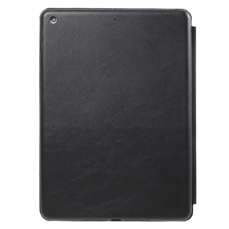 Tri-fold Stand Leather Case for iPad 9.7-inch (2018) / 9.7-inch (2017) - Black-3