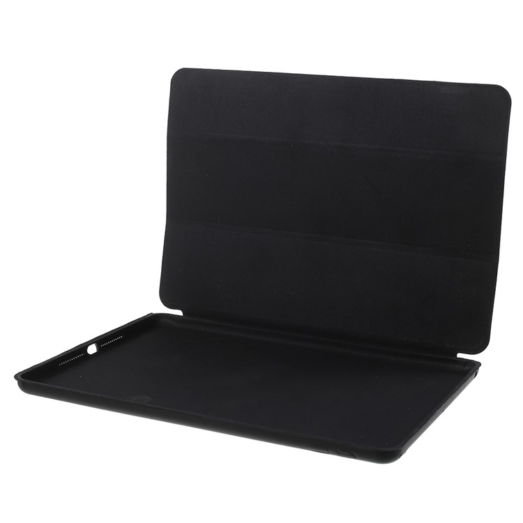 Tri-fold Stand Leather Case for iPad 9.7-inch (2018) / 9.7-inch (2017) - Black-8