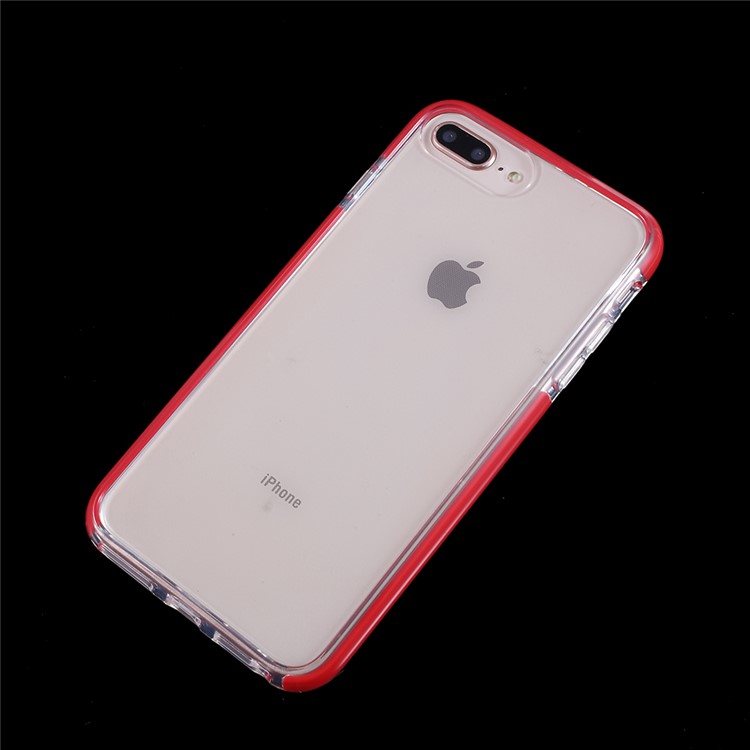 

Bi-color Drop-proof TPU Phone Shell for iPhone 8 Plus / 7 Plus / 6s Plus / 6 Plus 5.5 inch - Red