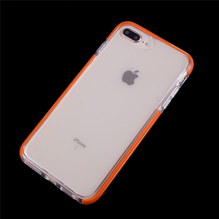 

Bi-color Drop-proof TPU Mobile Phone Case for iPhone 8 Plus / 7 Plus / 6s Plus / 6 Plus 5.5 inch - Orange