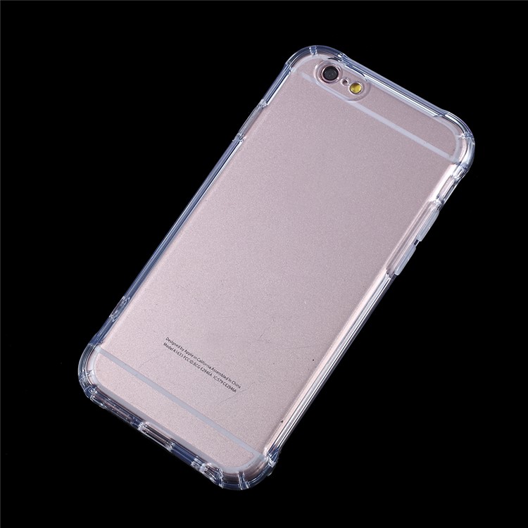 Clear TPU Flexible Phone Accessory Case for iPhone 6 / 6s 4.7 inch - Transparent-1
