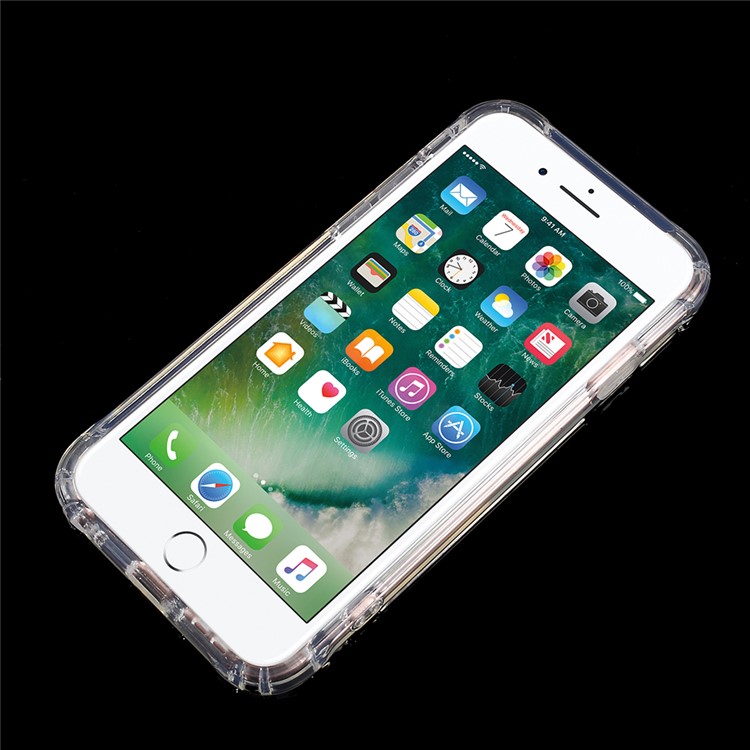 Clear TPU Flexible Phone Accessory Case for iPhone 6 / 6s 4.7 inch - Transparent-3