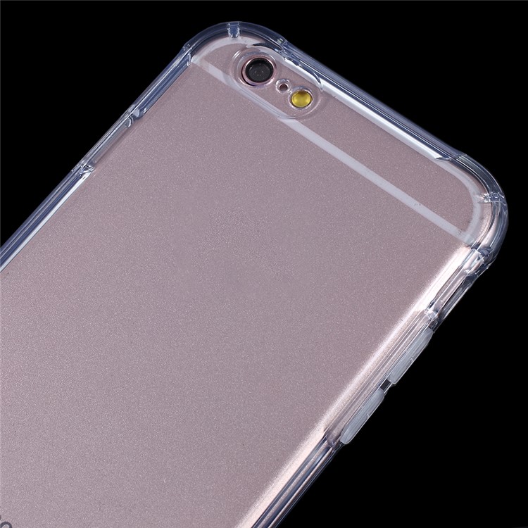 Clear TPU Flexible Phone Accessory Case for iPhone 6 / 6s 4.7 inch - Transparent-4