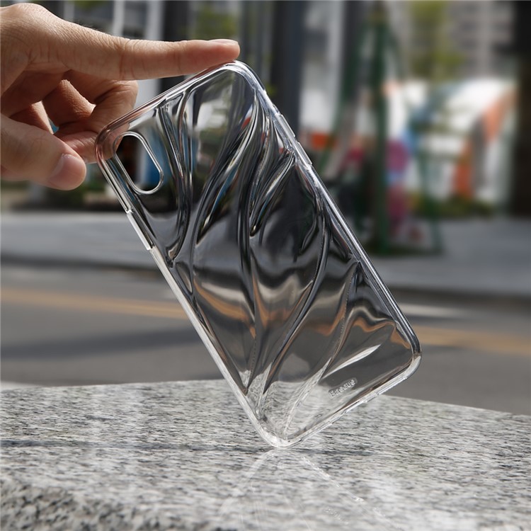 

BASEUS Water Modelling Soft TPU Back Phone Case for iPhone XS / X 5.8 inch - Black