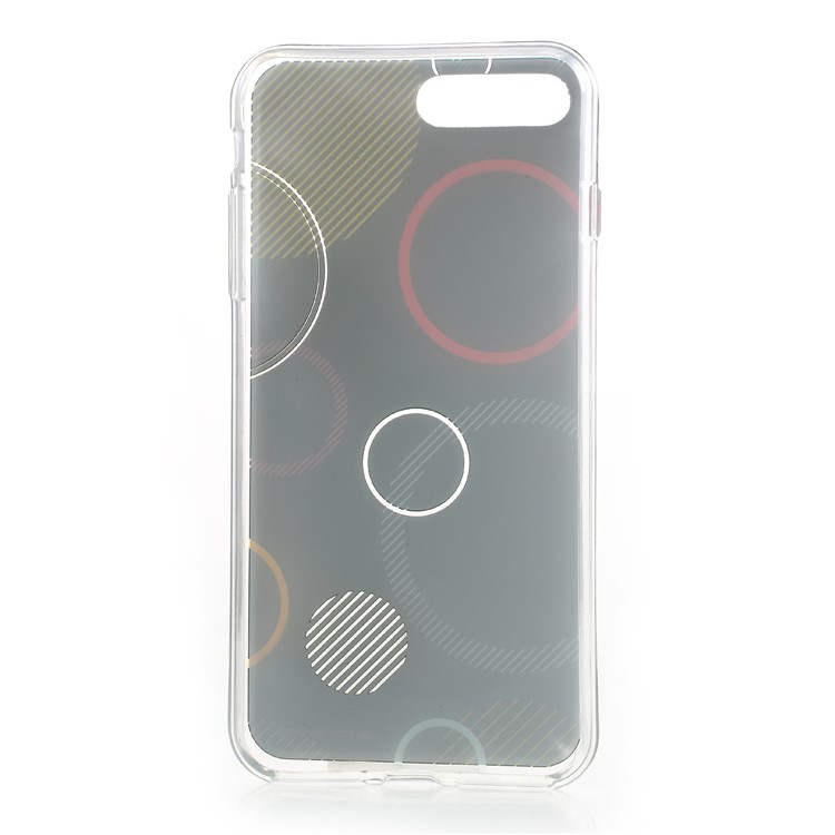 MERCURY GOOSPERY Da Vinci Series Pattern Printing TPU Case for iPhone 8 Plus / 7 Plus 5.5 inch - Black-6
