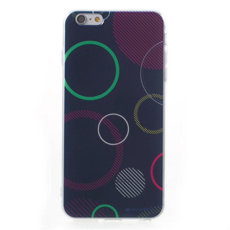 MERCURY GOOSPERY Da Vinci Series Pattern Printing TPU Jelly Case for iPhone 6s Plus / 6 Plus 5.5-inch - Black-1