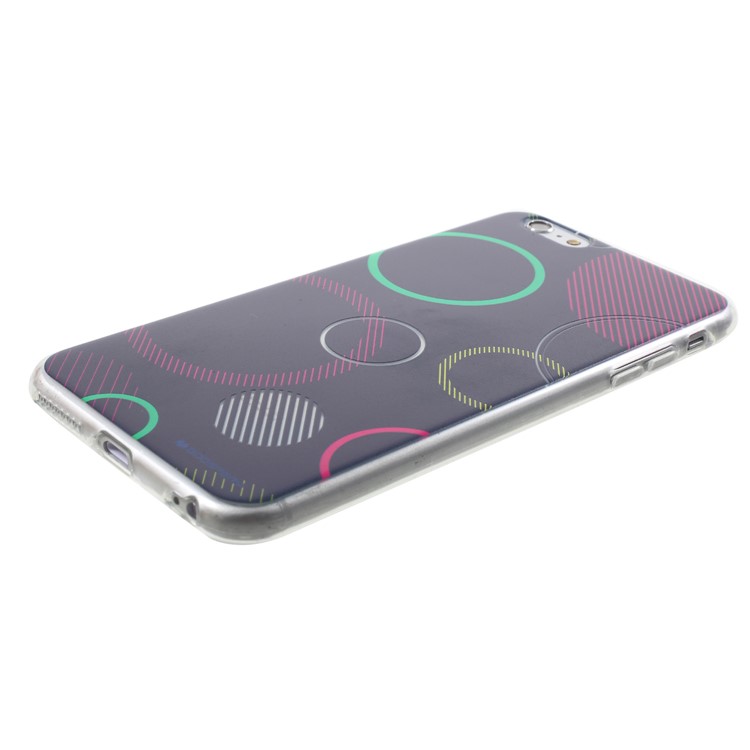 MERCURY GOOSPERY Da Vinci Series Pattern Printing TPU Jelly Case for iPhone 6s Plus / 6 Plus 5.5-inch - Black-4