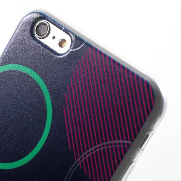 MERCURY GOOSPERY Da Vinci Series Pattern Printing TPU Jelly Case for iPhone 6s Plus / 6 Plus 5.5-inch - Black-5