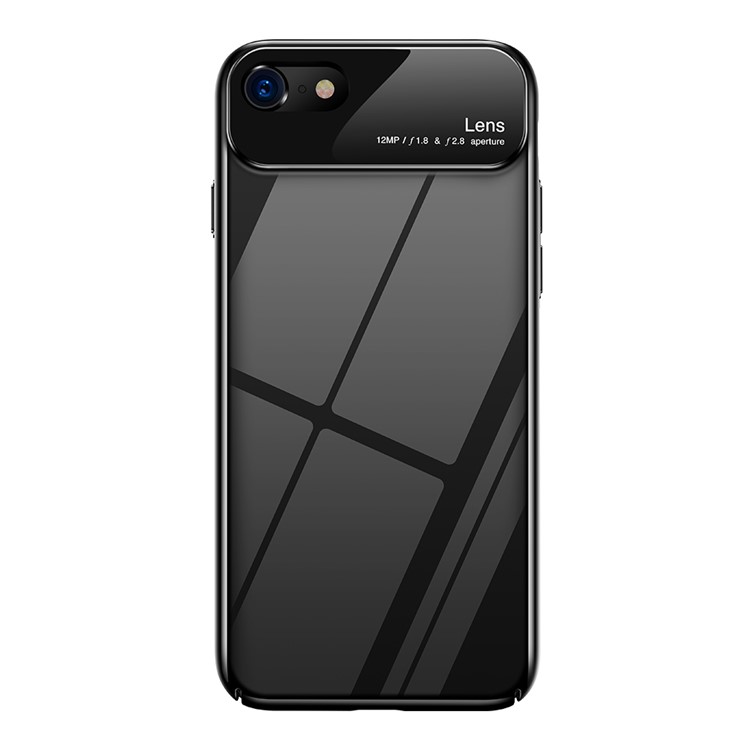 

JOYROOM Шеф-повар Серии Стеклянный Объектив + Чехол Для Мобильного Телефона ПК Для Iphone 8 / 7 4,7 Дюйма - Черный