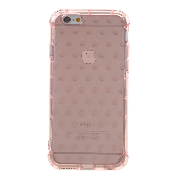 3D Bubble Soft TPU Back Phone Cover for iPhone 6s/6 4.7-inch - Pink-2