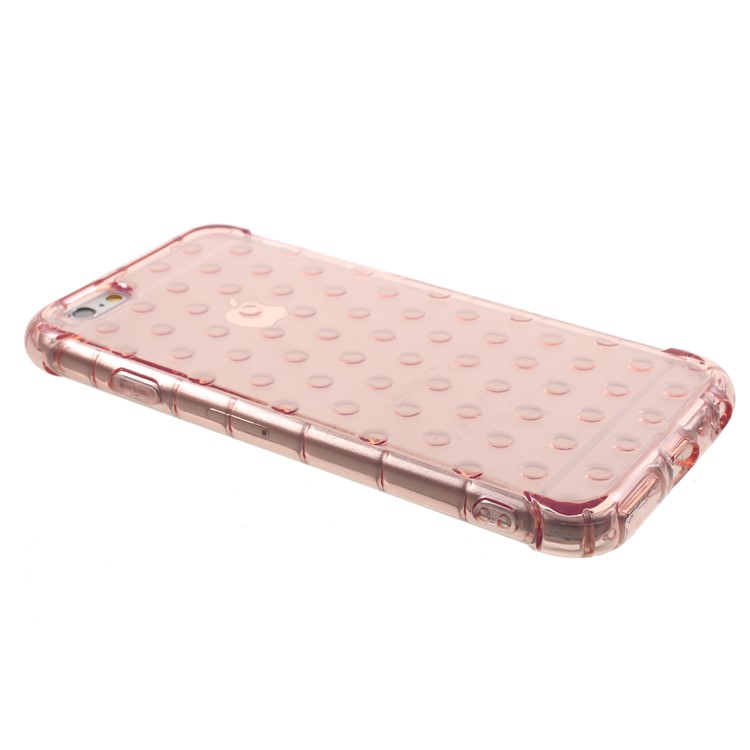 3D Bubble Soft TPU Back Phone Cover for iPhone 6s/6 4.7-inch - Pink-3